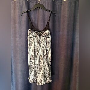 Wilderness Dreams Naked North Snow Camo Lace Trim Lingerie size Small New w tags